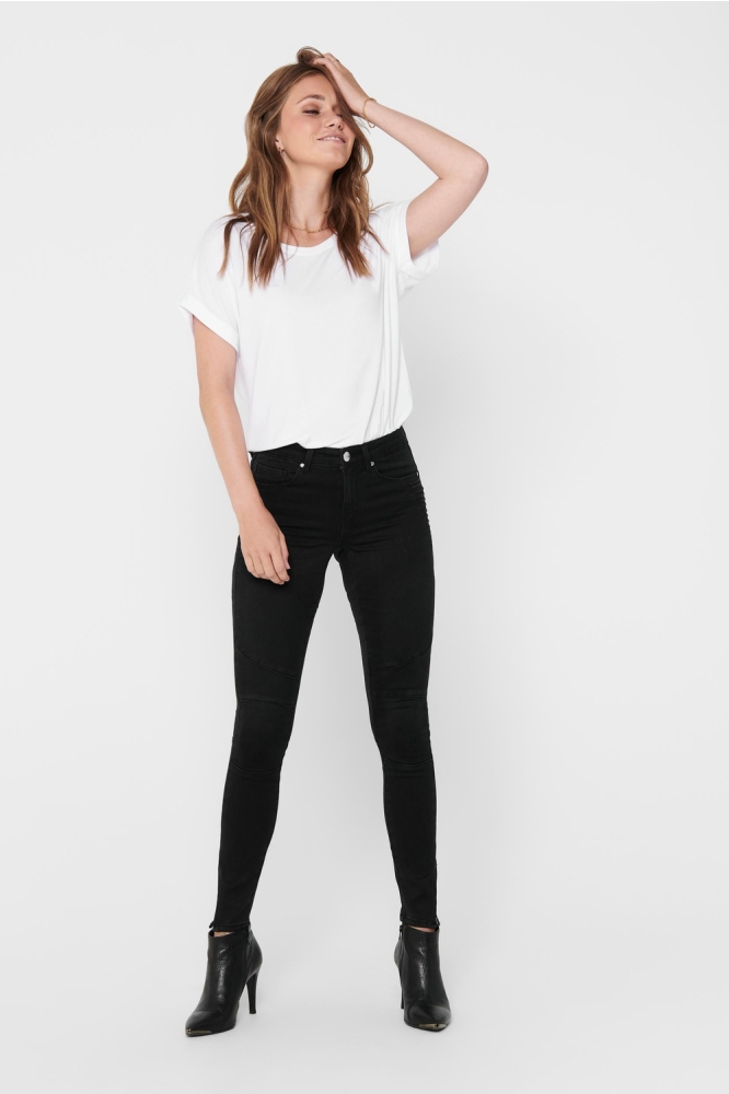 ONLMOSTER S/S O-NECK TOP NOOS JRS 15106662 White